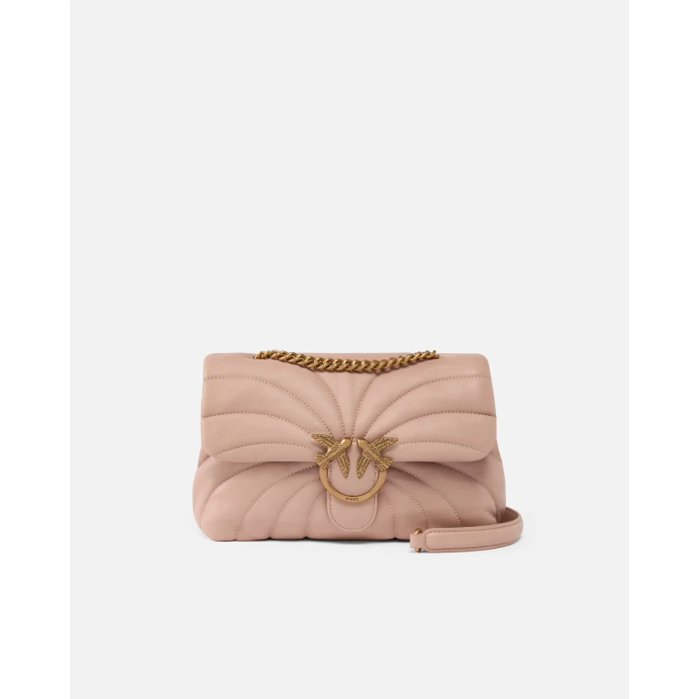 Pinko - Grand sac à bandoulière Love Bag Puff à matelassage papillon