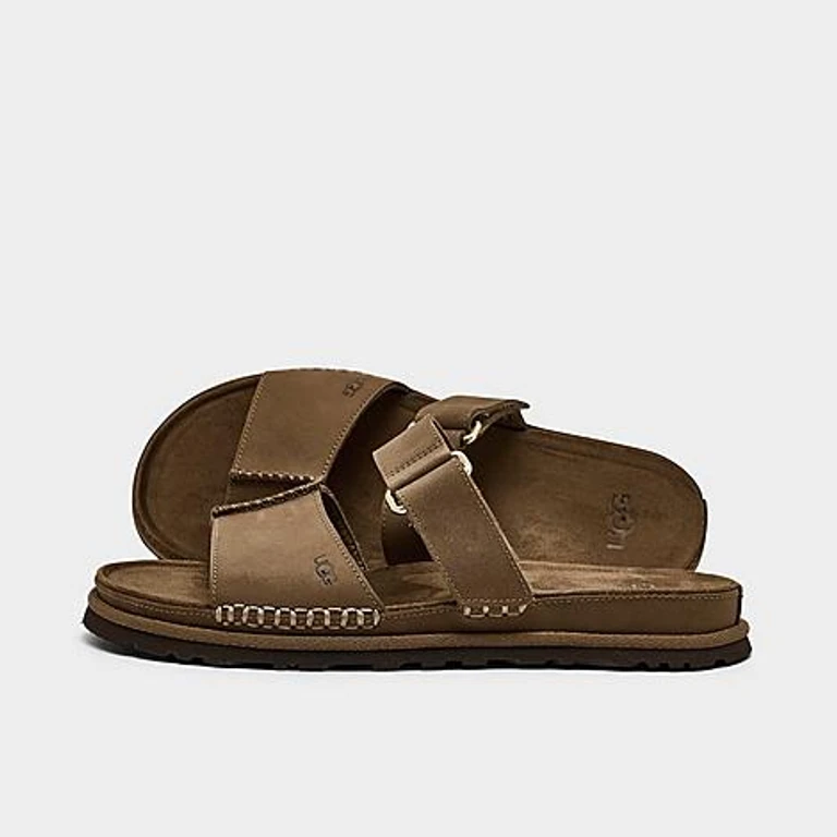 Women's GoldenGaze Slide Sandals in Mustard Seed