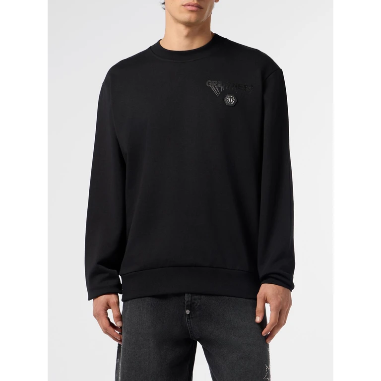 Sweatshirt Men color Black (AAECMJO1430PTE180N0202)