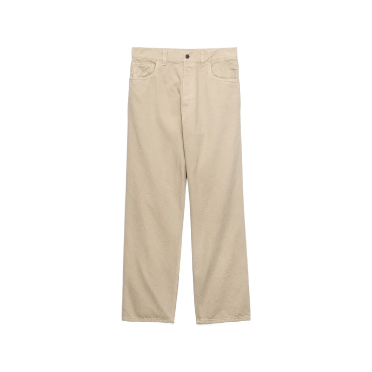 Five-pocket Old Denim Jeans