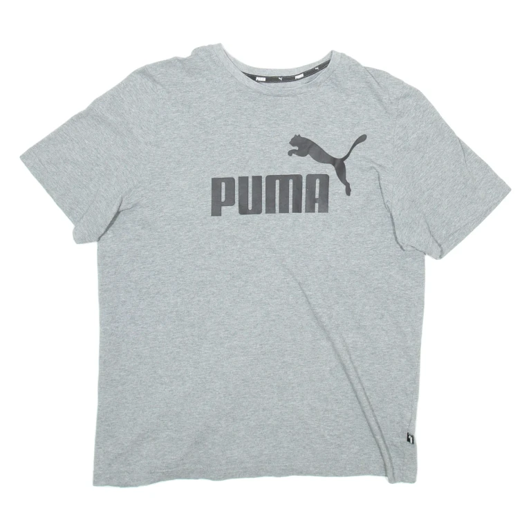 PUMA Mens T-Shirt Grey L (GG1-211124-19361)