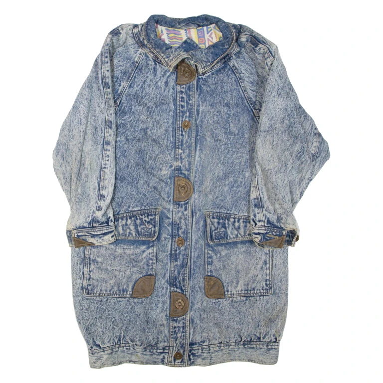 Womens Denim Jacket Blue M