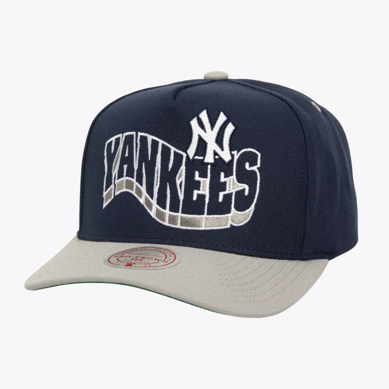 Men's MLB Wavy Pro Snapback Yankees Snapback Caps