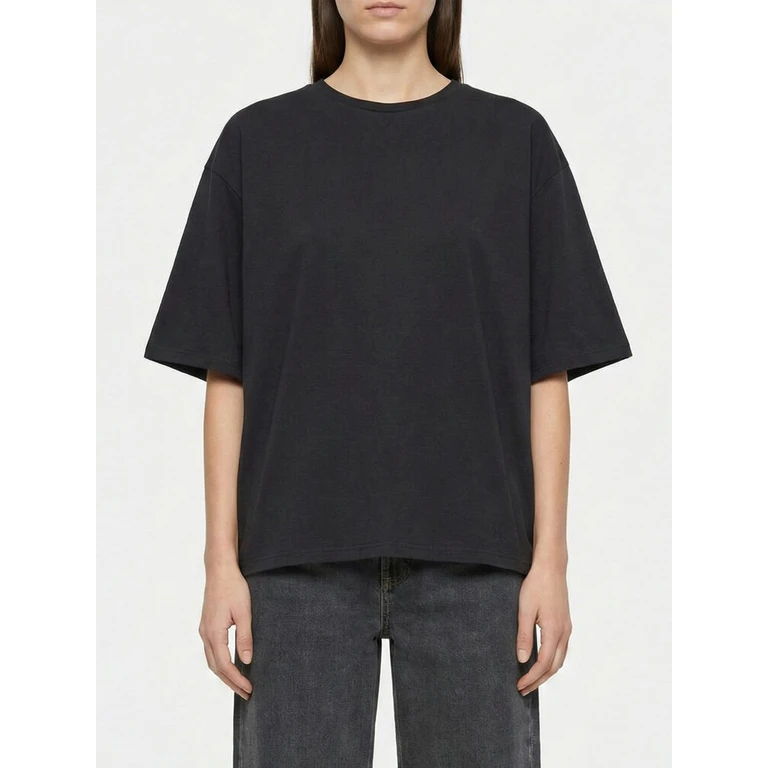 LOULOU DE SAISON T-Shirt Woman color Black (OSISBLACK)