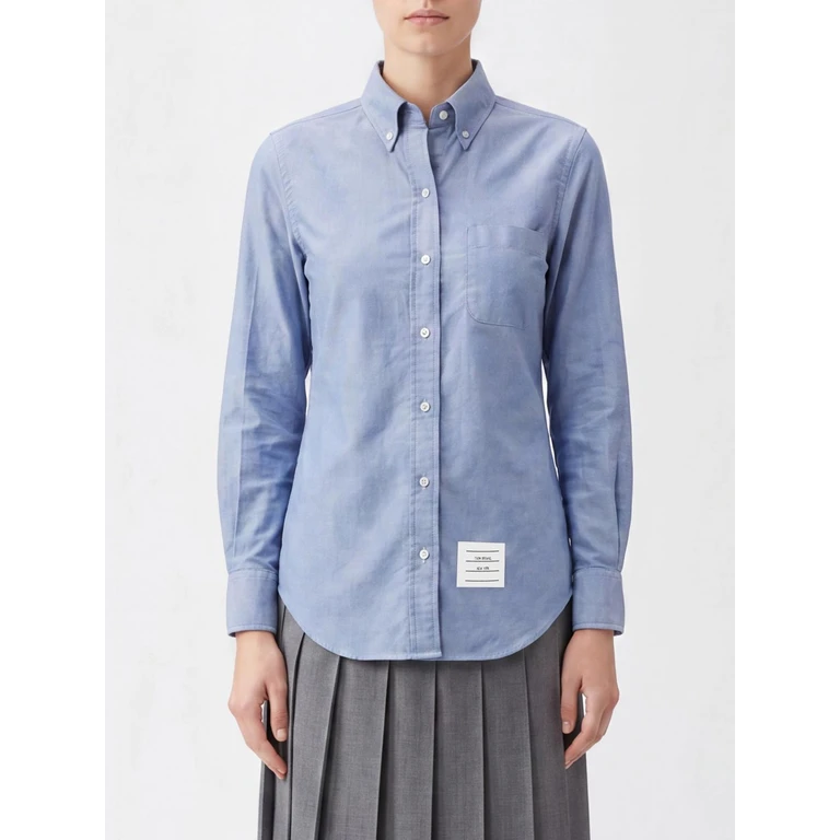 Slim Fit Cotton Poplin Button-Down Collar Shirt (FLL005AF0313480)