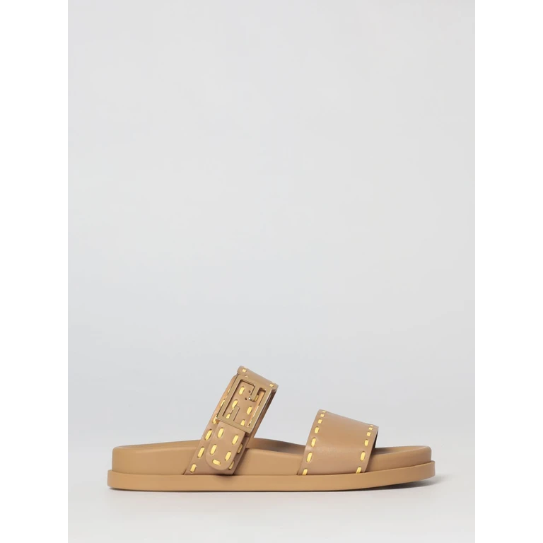 Heeled Sandal Woman color Camel (8X8710ASAIF1VMH)
