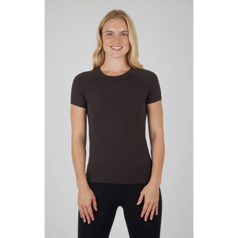 Seamless Active Short Sleeve Top - Our Cafe Story