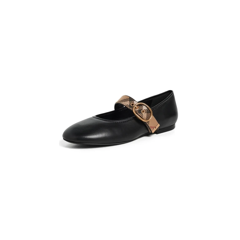 Burberry Robin Ballerina Flats Black 39.5