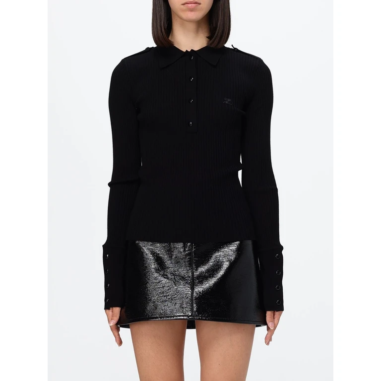 Polo Shirt Woman color Black (326MPO072FI00019999)