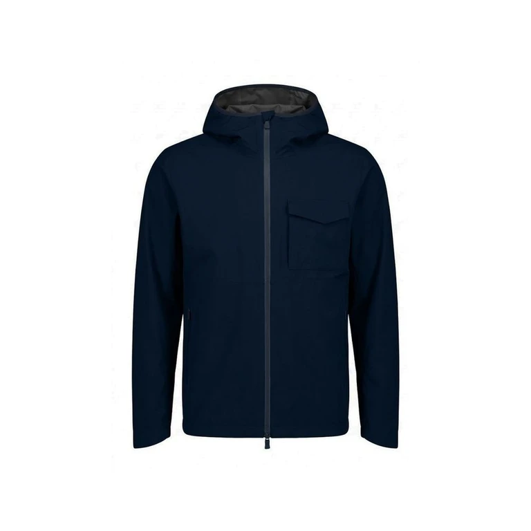 Blue Polyester Shell Jacket Clothing - Men