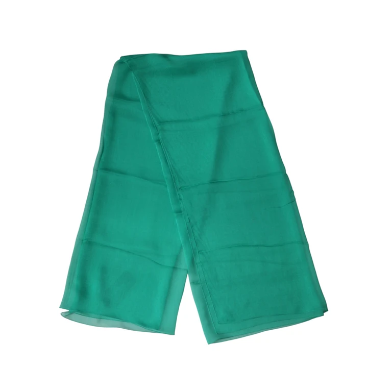Dolce & Gabbana Green Stole Silk Neck Wrap Shawl Scarf - Men