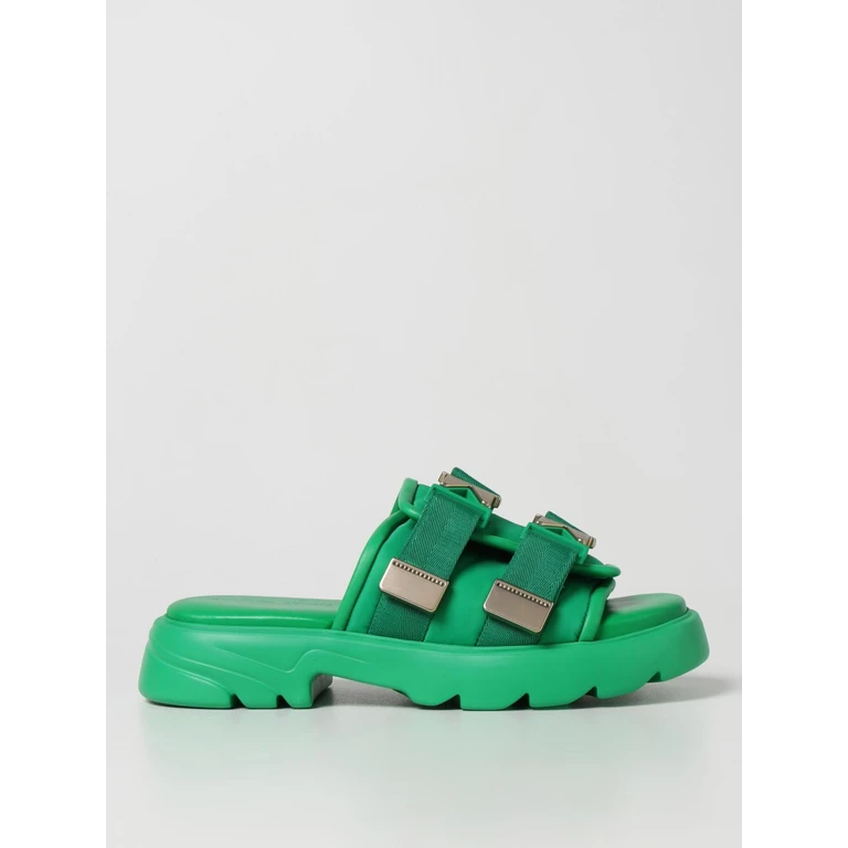 Flash rubber and canvas sandals (690097V0DS23730)