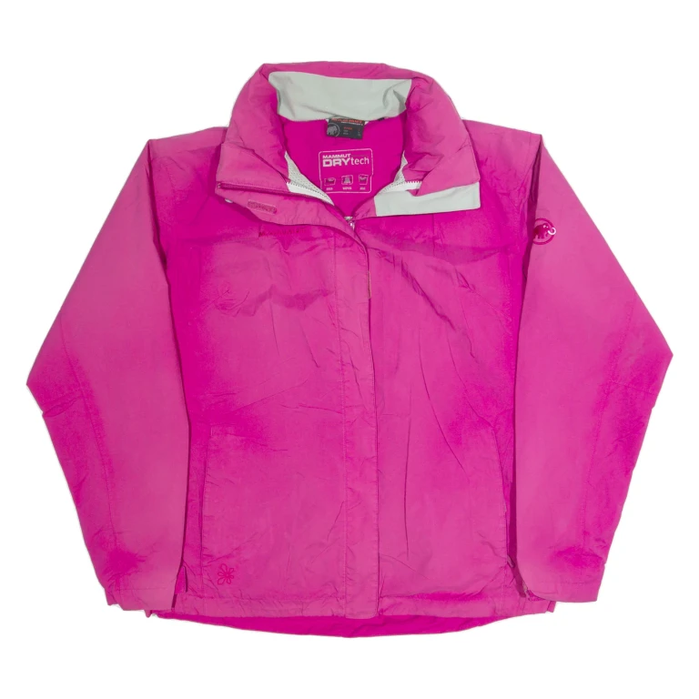 MAMMUT Womens Rain Jacket Pink L
