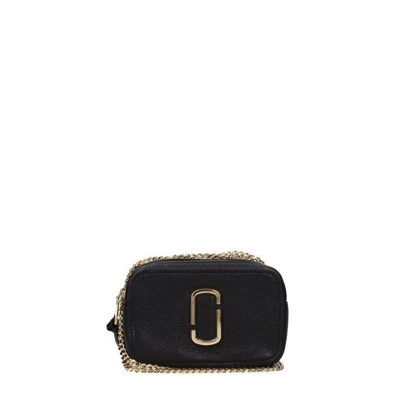 Marc Jacobs Black Leather Crossbody Bag - Women