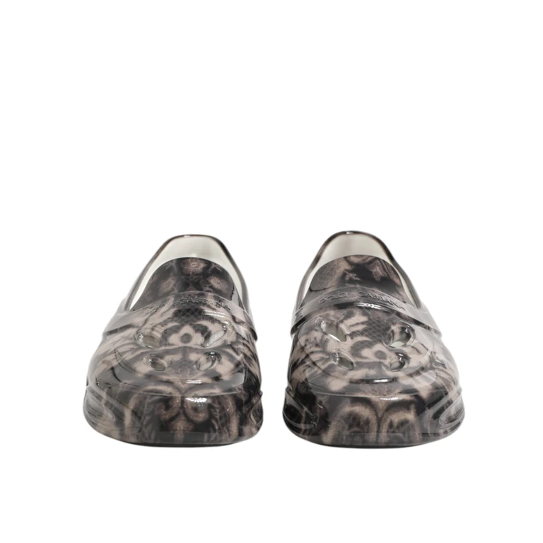 Dolce & Gabbana Multicolor Rubber Low Top Men Sneakers Shoes Tb+tu - Men