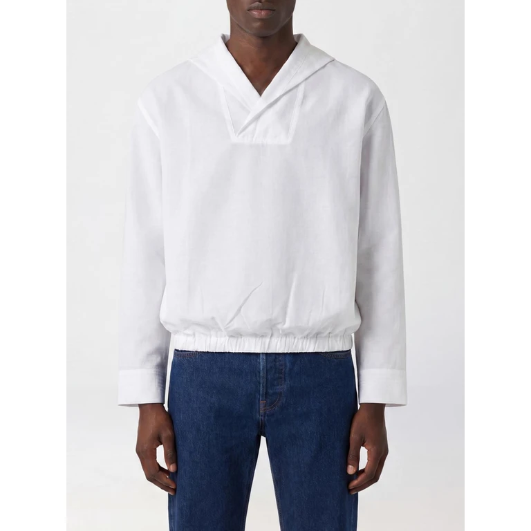 Cotton Hoodie with Dropped Shoulders (26ETOM00554AW00777100)