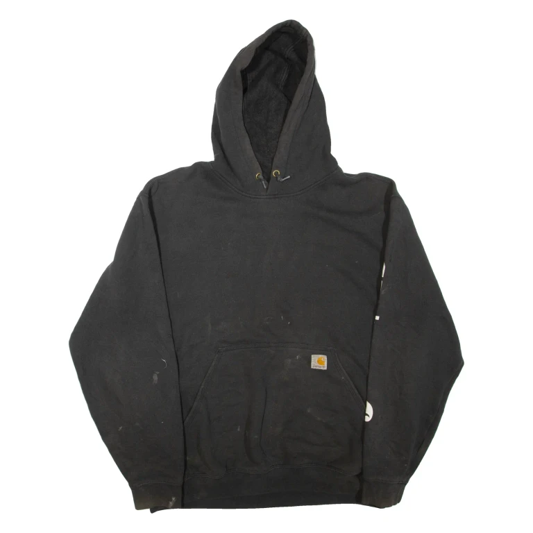 CARHARTT Mens Black Hoodie L