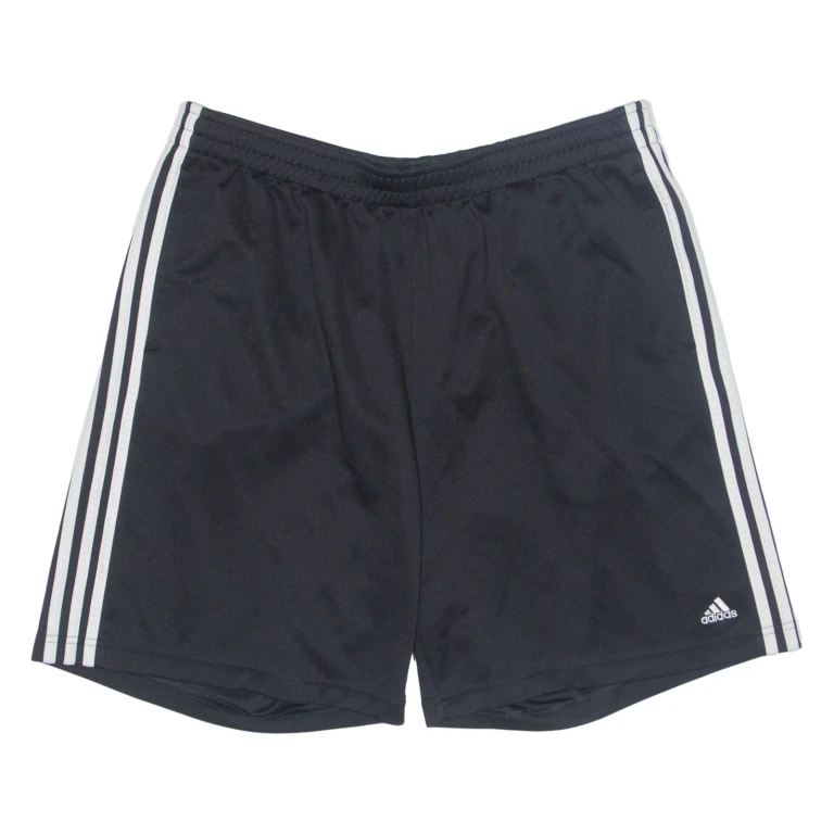 ADIDAS Mens Sports Shorts Black Relaxed XL W34