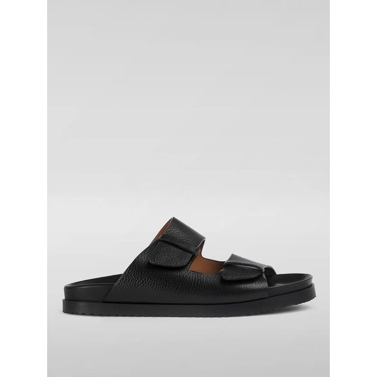 DOUCAL'S Sandals Men color Black (DU3297NECKPF704NN00)