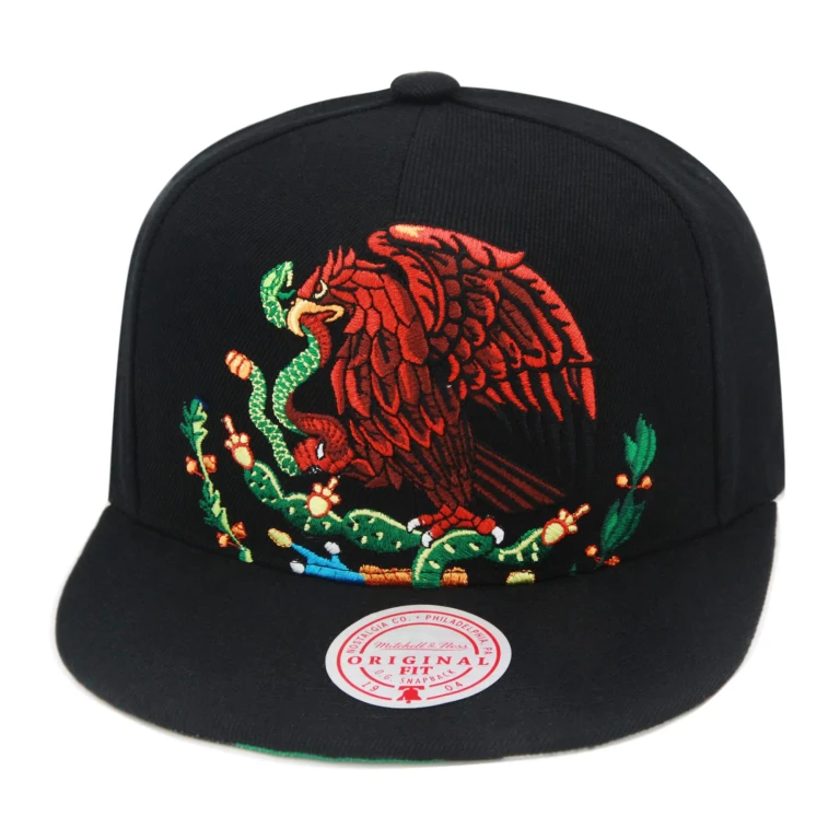 Men's Branded Cropped Eagle Snapback Snapback Caps