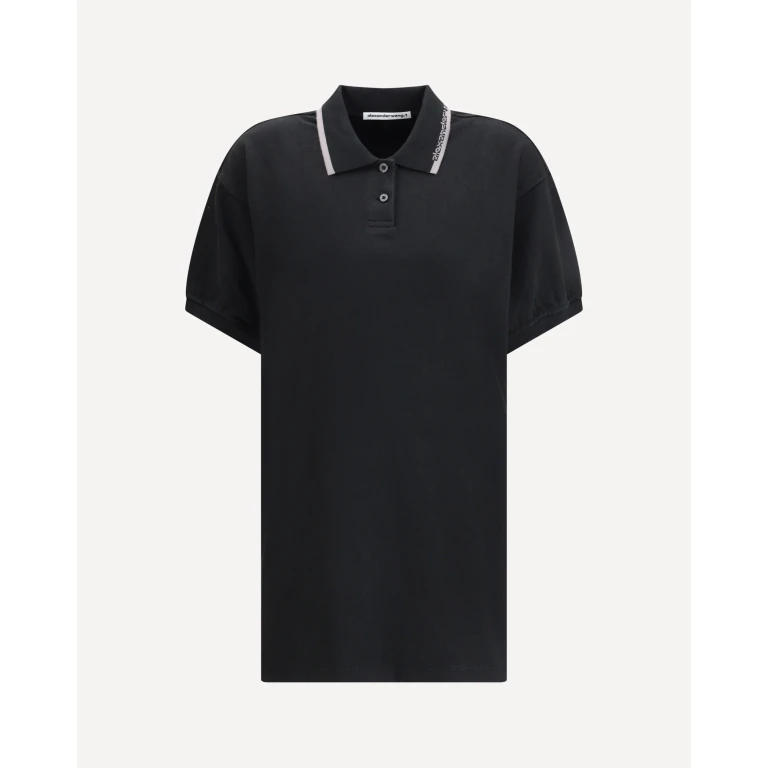 ALEXANDER WANG Cotton Polo Mini Dress Female S