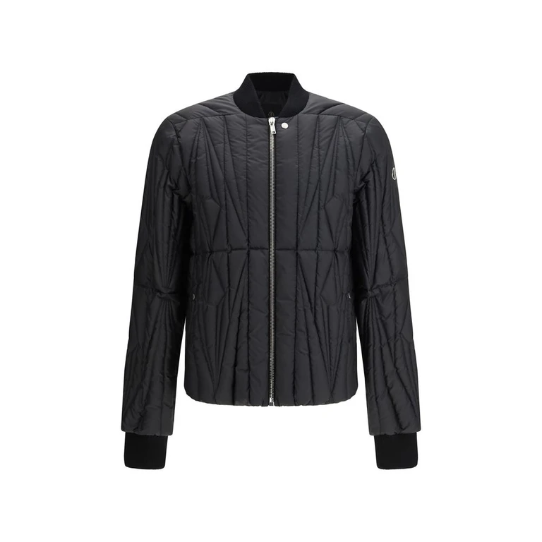 Moncler X Rick Owens Black Goose Down Clothing - Men
