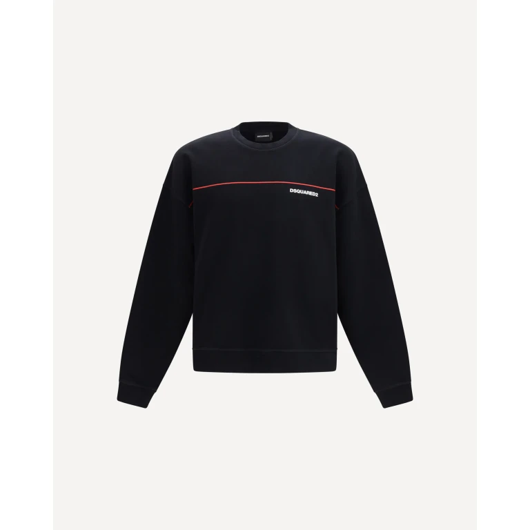 Sudadera DSQUARED2 de algodón con cuello redondo - Hombre S