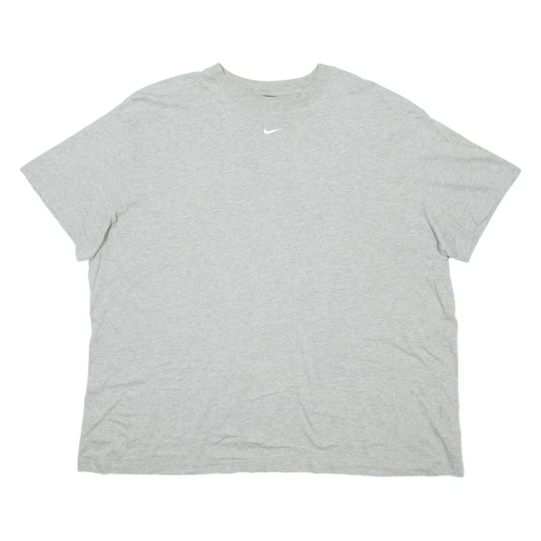 NIKE Womens T-Shirt Grey XL