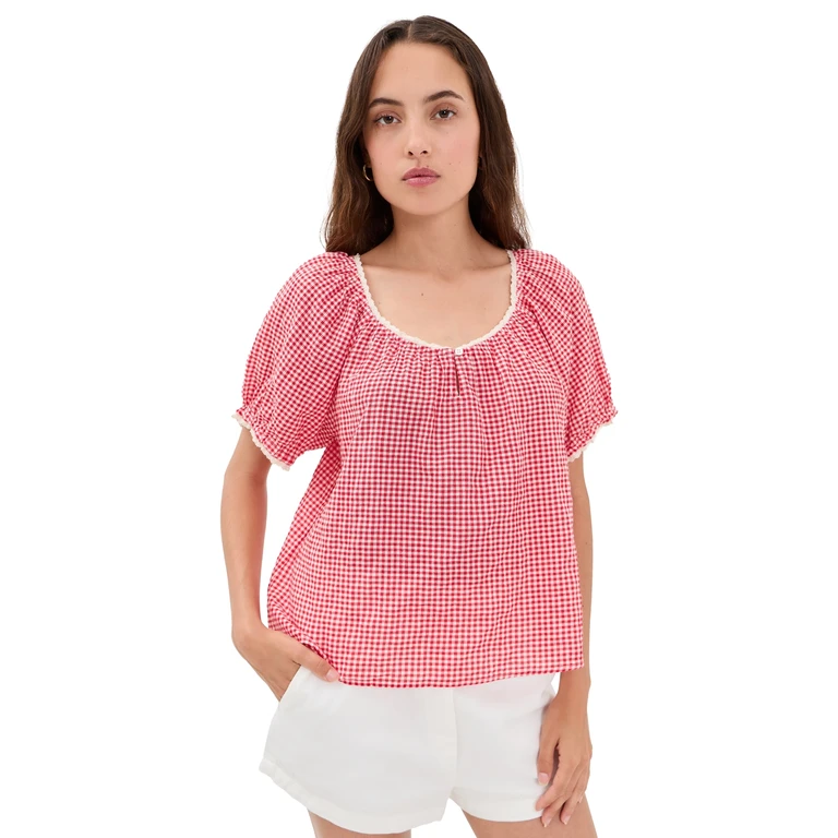 XIRENA Maisie Top Cherry Red M