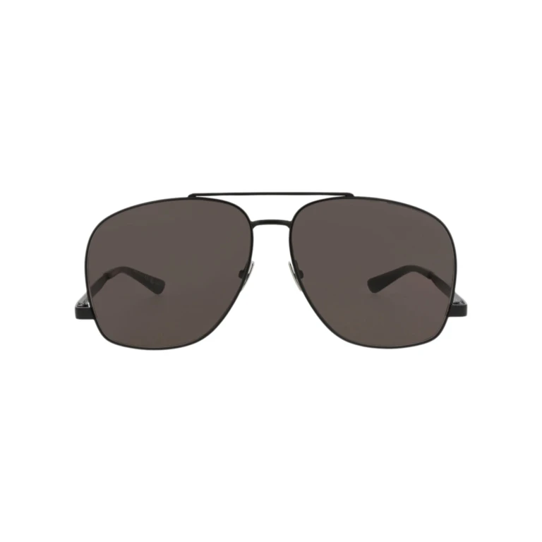 Aviator-Frame Metal Sunglasses
