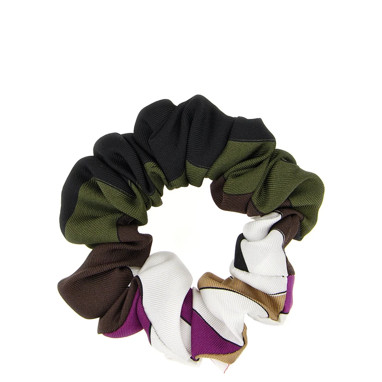 Emilio Pucci Multicolor Silk Scrunchie Accessory - Women
