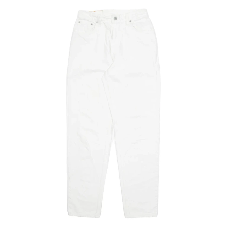 LEVI'S Mens Jeans White Relaxed Tapered W26 L30