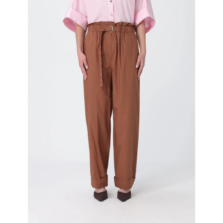 LIU JO Pants Woman color Brown (CA6249TS24609032)