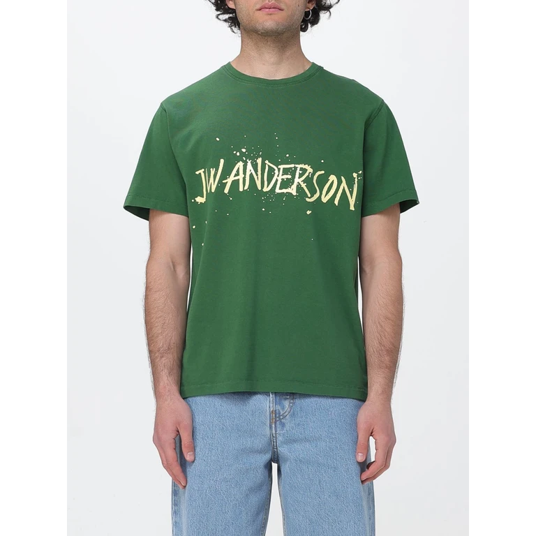 JW ANDERSON T-Shirt Men color Green (JT0307PG1936500)