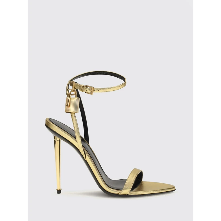Heeled Sandal Woman color Gold (W2272LSP014GYAA)