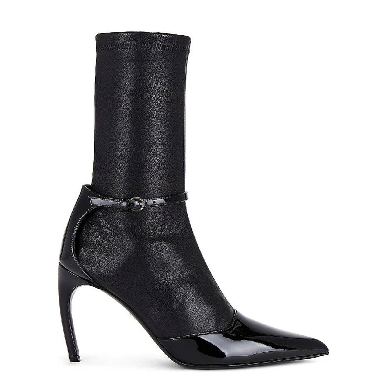 Ferragamo Britt Leather Ankle Boots