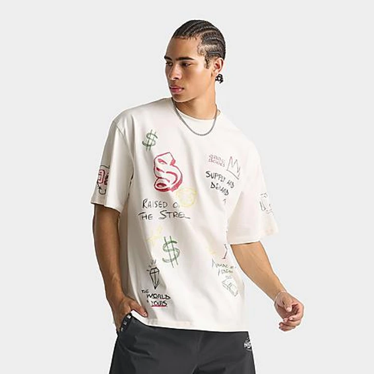 Men's Scribe T-Shirt in Egret Size: Small