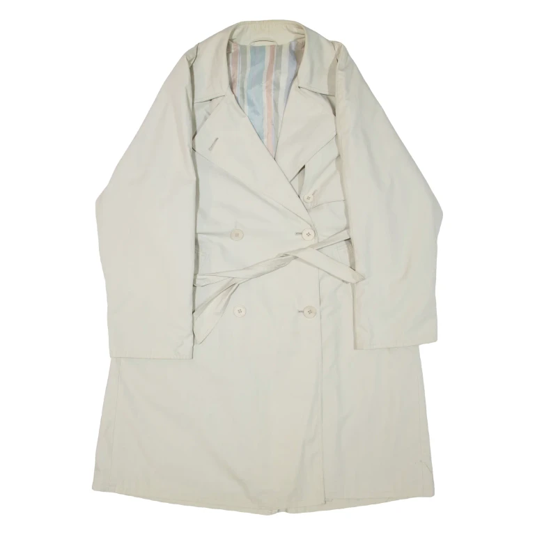 Womens Trench Jacket Beige L