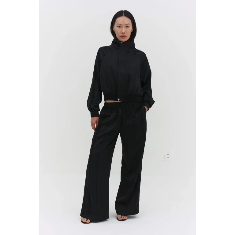 Leiseu Track Pants in Black