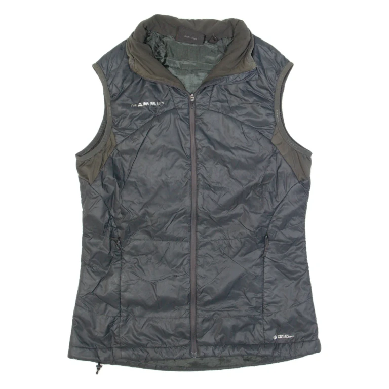 MAMMUT Lightweight Womens Puffer Gilet Grey S
