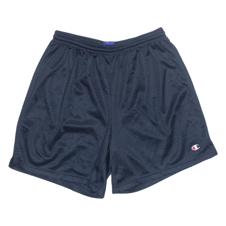 CHAMPION Womens Sports Shorts Blue Relaxed M W26