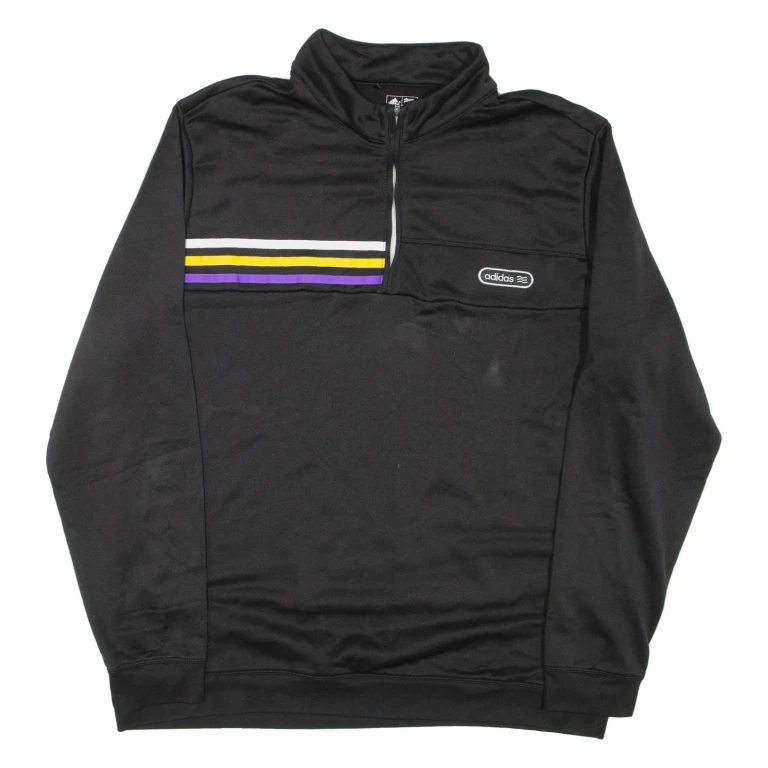 ADIDAS Mens Parka Jacket Black XL