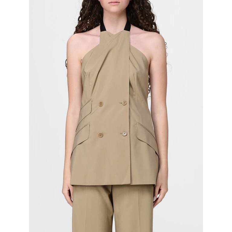 Waistcoat Woman color Camel (261281146306007)