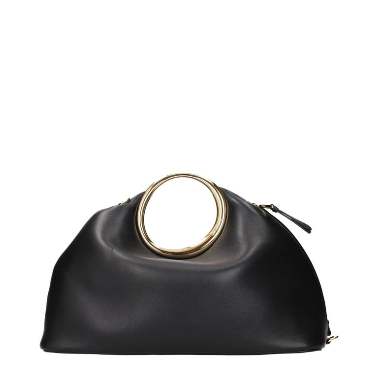 Jacquemus Black Leather Handbag Bag - Women