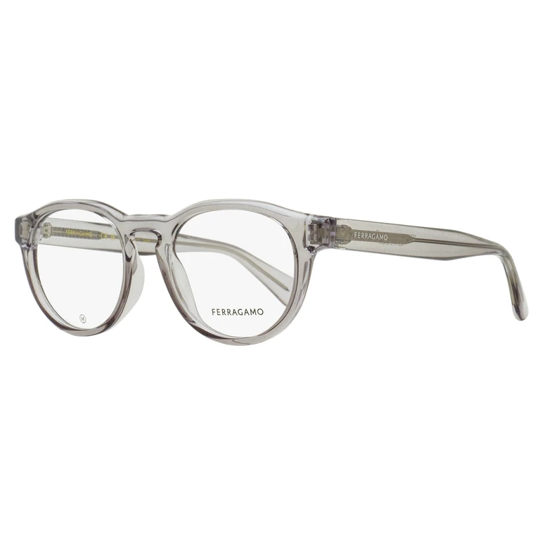 Keyhole Pantos Eyeglasses SF2987E 020 Transparent Grey 50mm