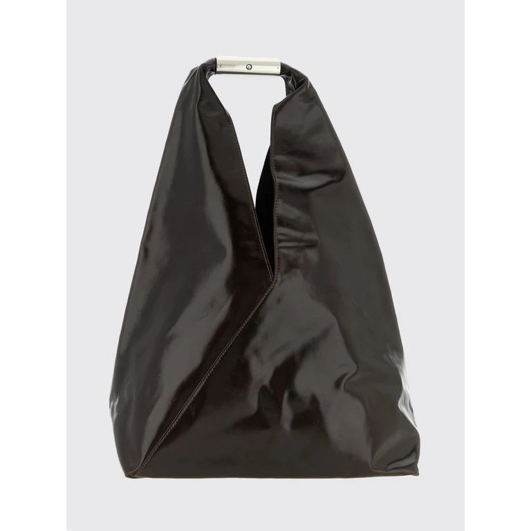 MM6 MAISON MARGIELA Japanese Smooth Leather Handbag with Iconic Stitching (SB6WD0043P7560T8243)