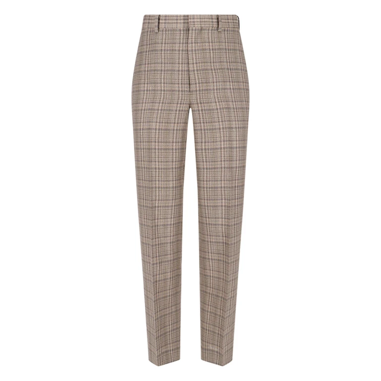 Trousers Brown Silk - Men