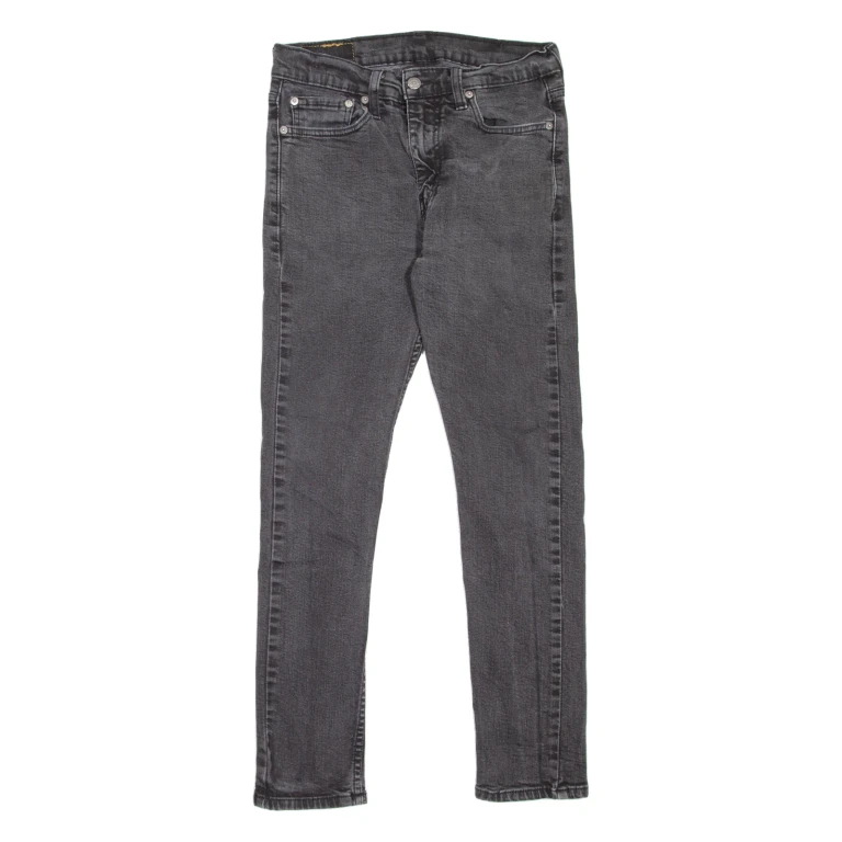 LEVI'S 510 Jeans Mens Grey Slim Skinny W28 L27