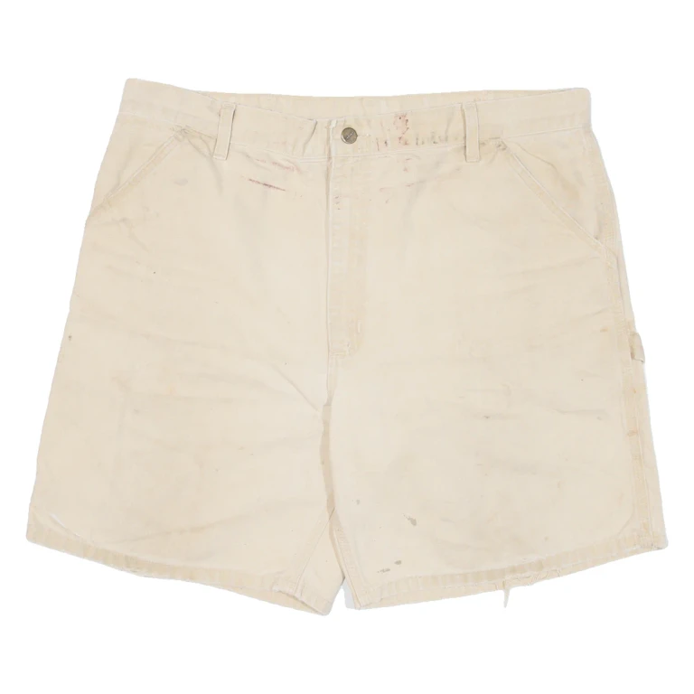 CARHARTT Mens Workwear Shorts Beige XL W40