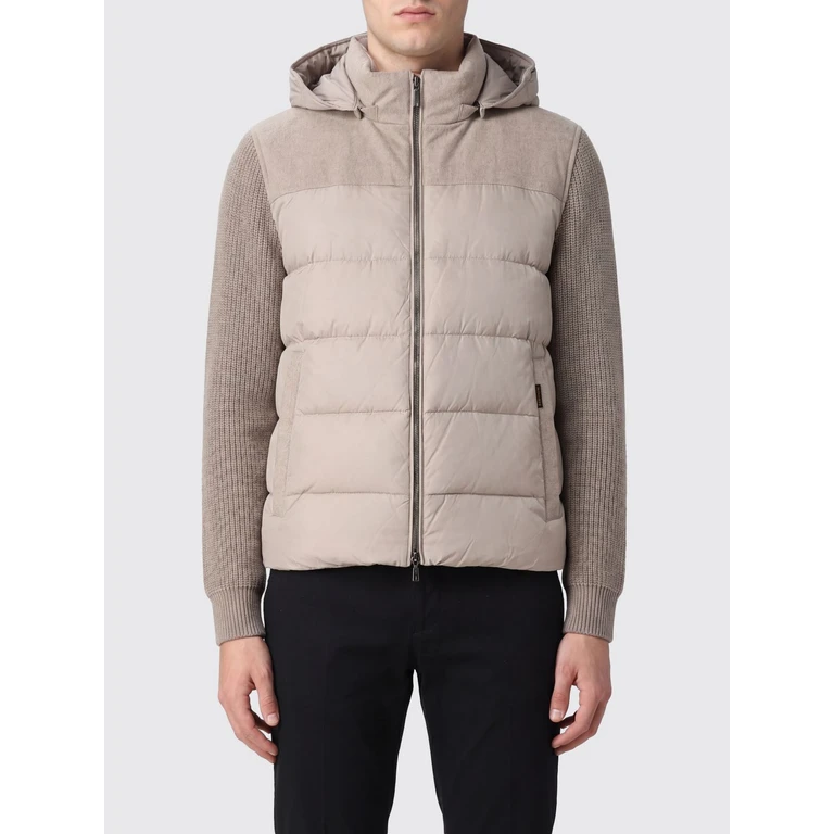 Jesse-STP Quilted Wool and Cashmere Down Jacket with Hood (MOUGI101201U0033)